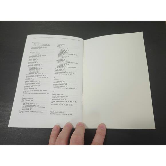 1991 BSA Troop Committee Guidebook Boy Scouts of America No. 34505 2nd Printing - Picture 6 of 7